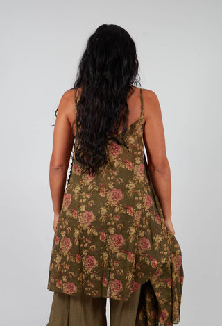 Lea Tunic in Coton Mousse Fleurs