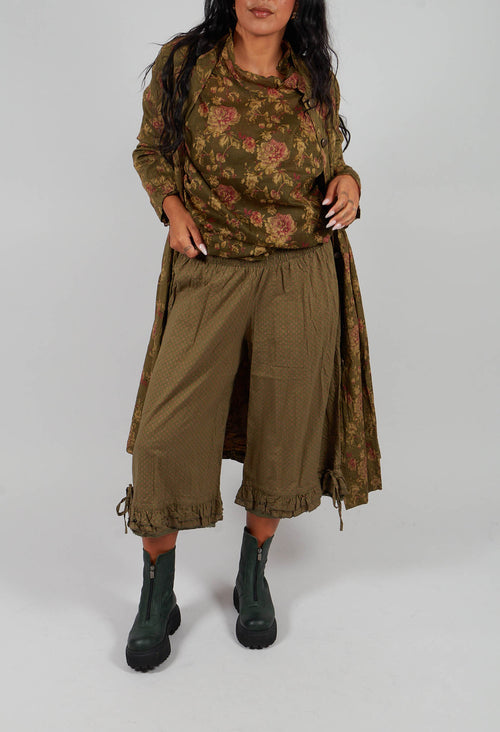 Robert Trousers in Coton Mousse Pois