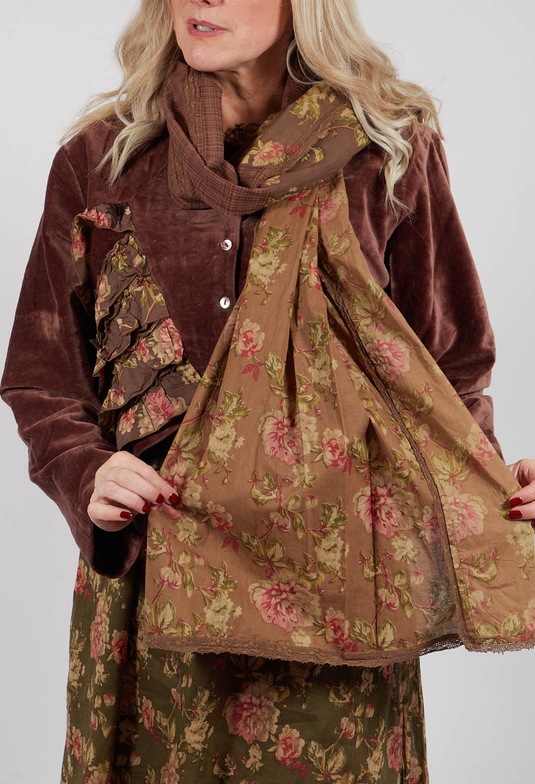 Pauline Scarf in Mixte A