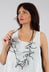 Mire Necklace in Black and White