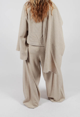 Wide Leg Trousers in Lana