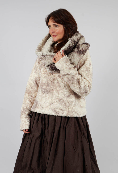 Hübschhals scarf in Choco