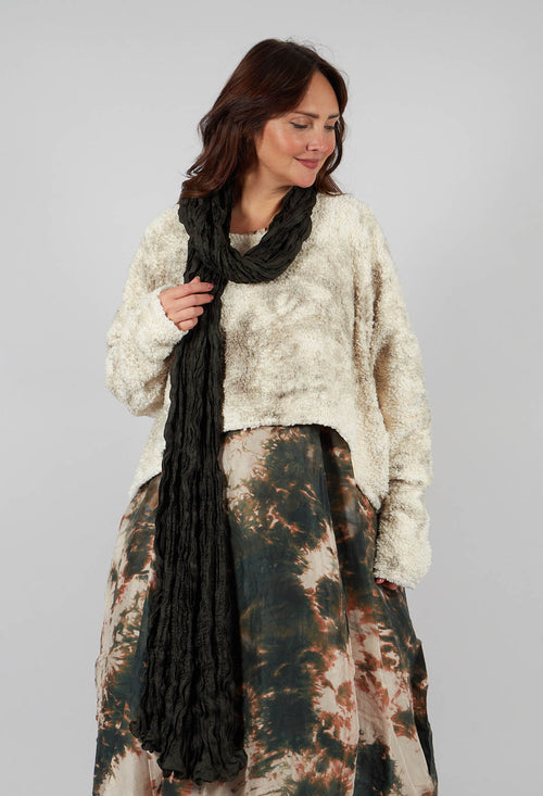 Riesencras scarf in Lorbeer