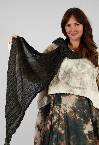 Riesencras scarf in Lorbeer