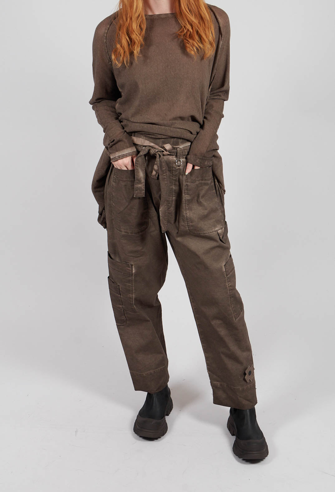 Sideways Trousers in Chocolate