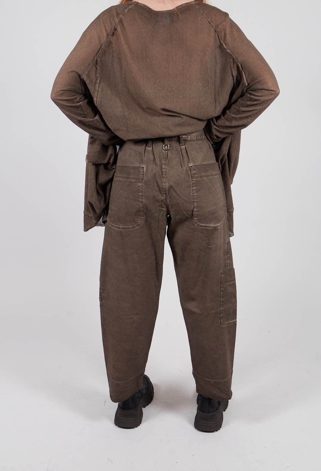 Sideways Trousers in Chocolate