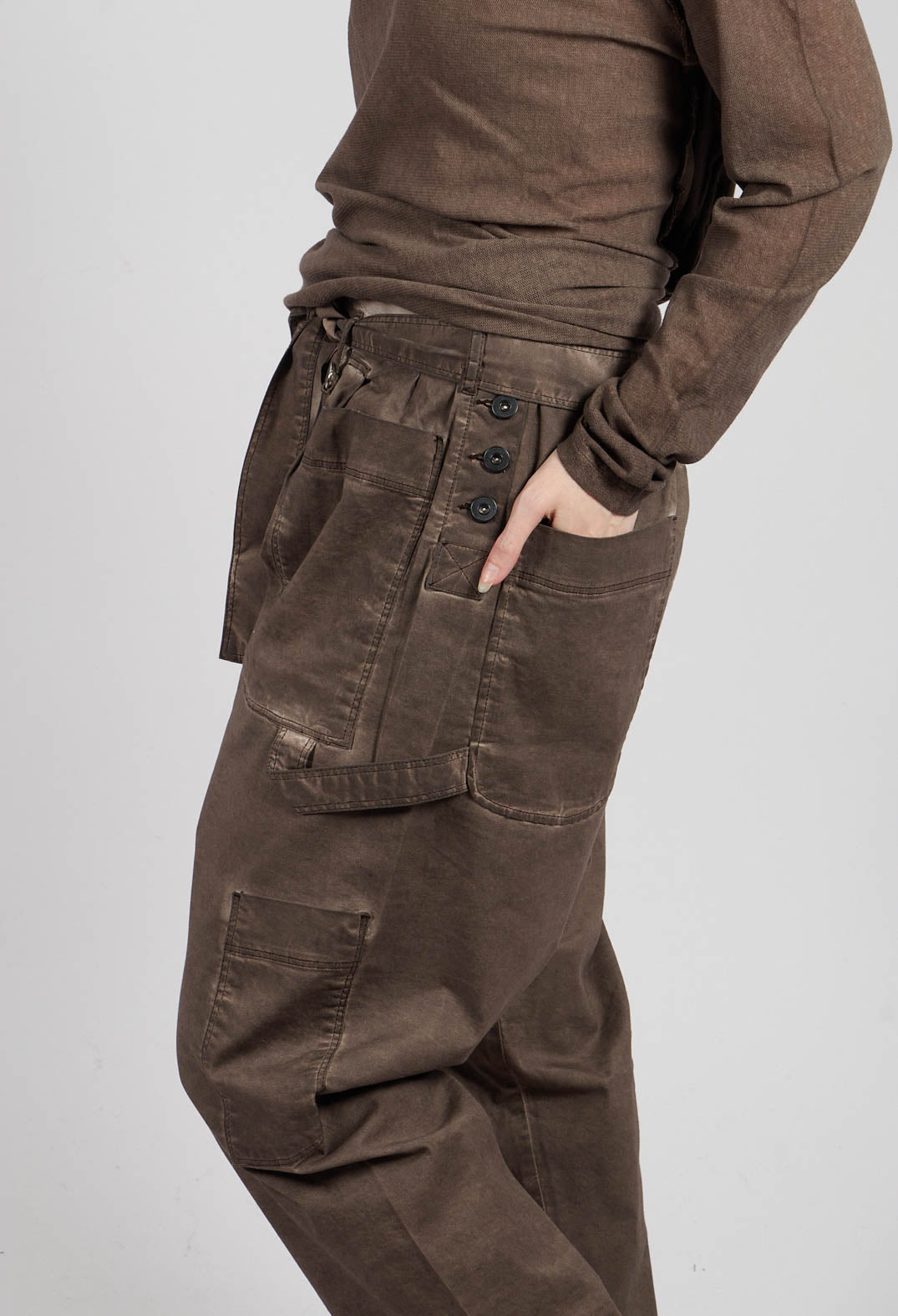 Sideways Trousers in Chocolate