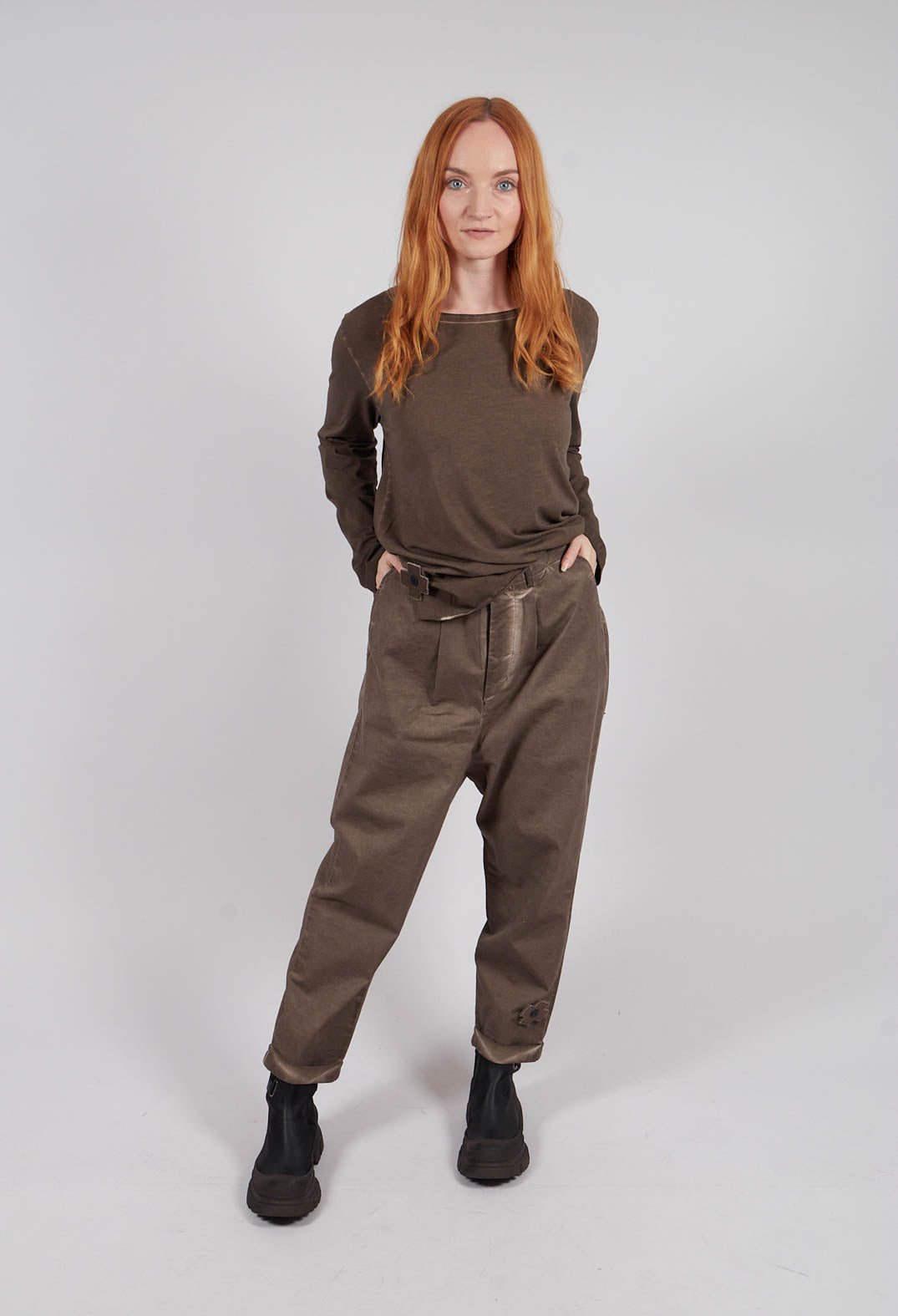 Spouse Pant in Chocolate