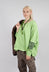 Wide Short Sweater II in Pistachio Print