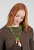 Across Extra Long Necklace in Pistachio
