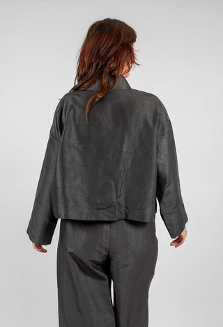 Silk Shirt in Clay Dyeing