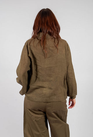 Tunic Top in Khaki and Navy