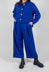 Turn-up Trouser in Royal Blue