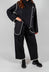 Feature Pocket Trouser in Black