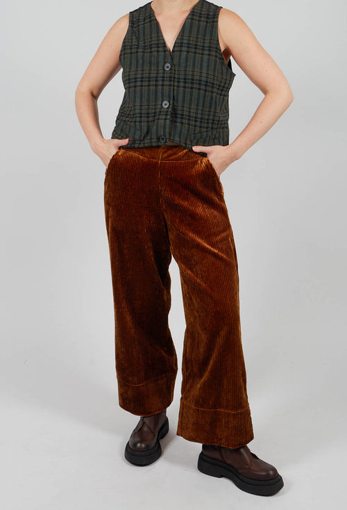 Ido Trousers in Gold