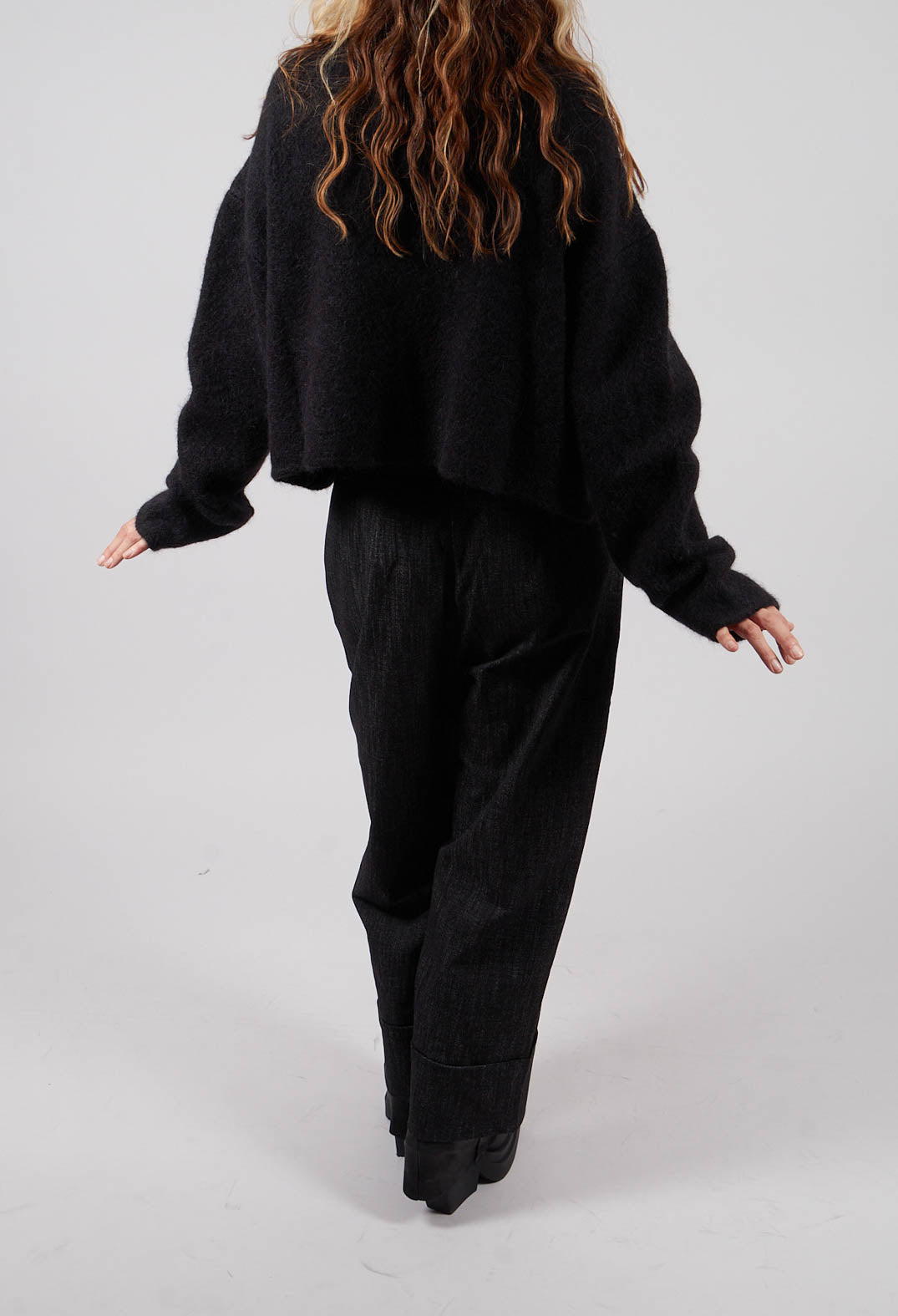 Zoe Trousers in Black Gaf