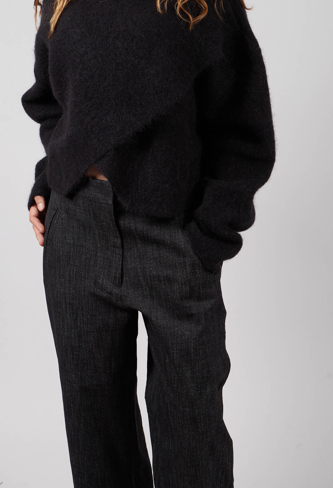 Zoe Trousers in Black Gaf