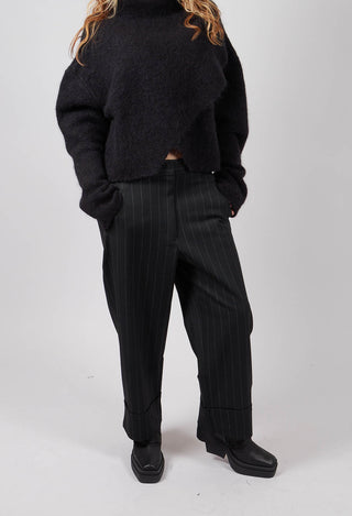 Zela Trousers in Black Brit