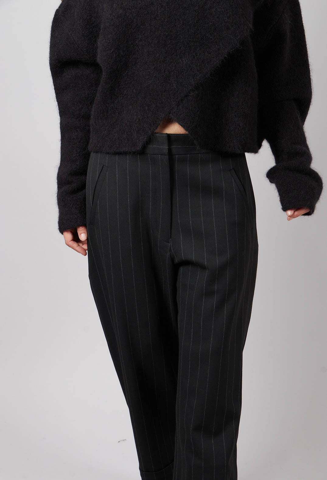 Zela Trousers in Black Brit