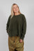 Loose Fit Jumper in Pine - 2440703