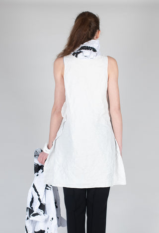 RION4 Tunic in White Colourful