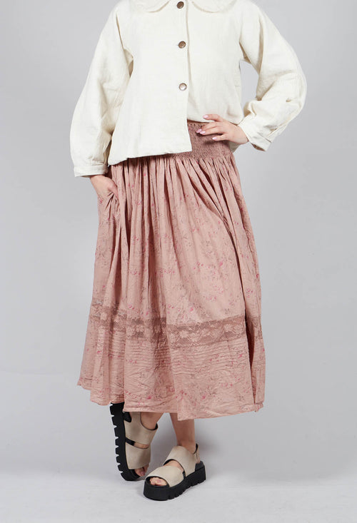 Amande Skirt in Liberty Pink Print