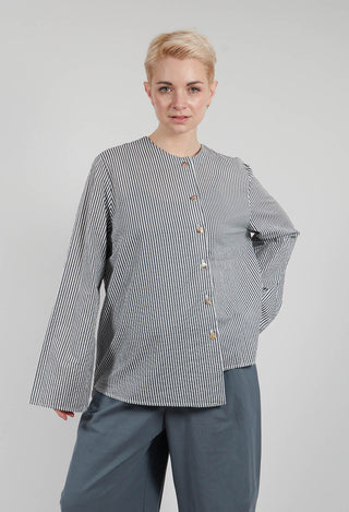 Asymmetrical Blouse in Riga Shadow