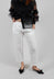 Atlas Cotton Poplin Trousers in White
