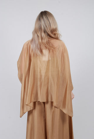 Batwing Blouse in Camel