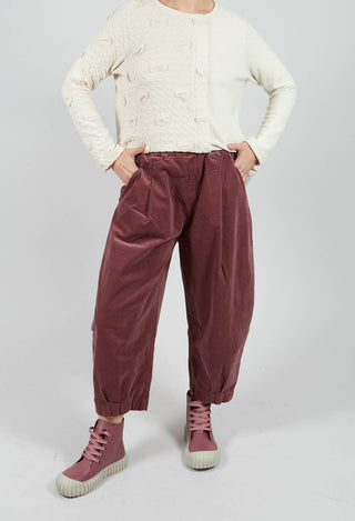 Bianco V Trousers in Cipolla