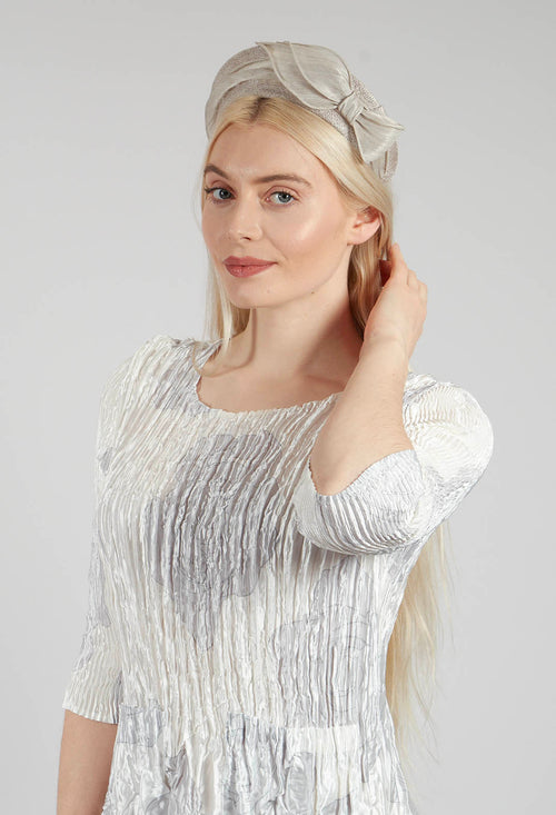 Bow Headband in Pearl