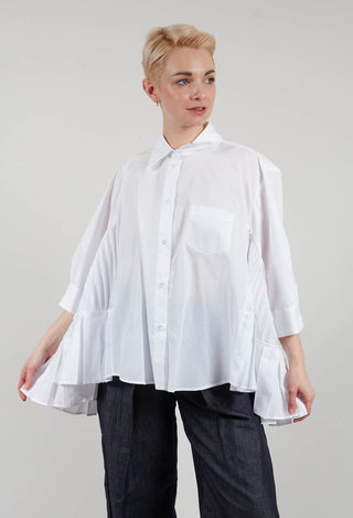 Cape Shirt in Off White