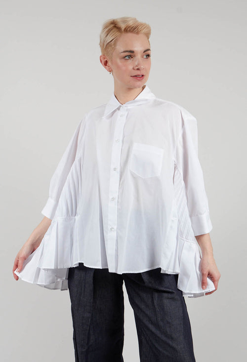 Cape Shirt in Off White