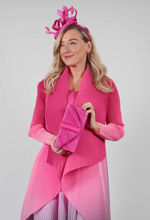 Clutch Bag in Magenta