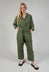 Collar Jumpsuit TS in Green