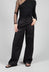 Cotton Cargo Trousers in Nero