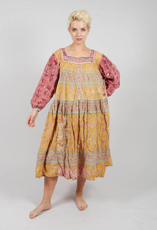 Gutta Garden Dress in Raspberry Patch