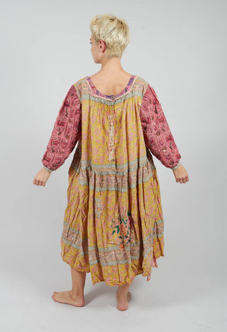 Gutta Garden Dress in Raspberry Patch