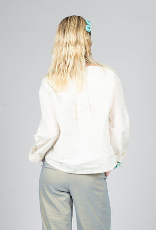 Pil Blouse in Off White