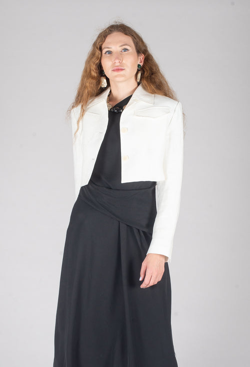 Jacket Peressuti in Latte