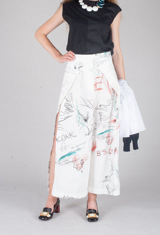 Sia Trousers in White