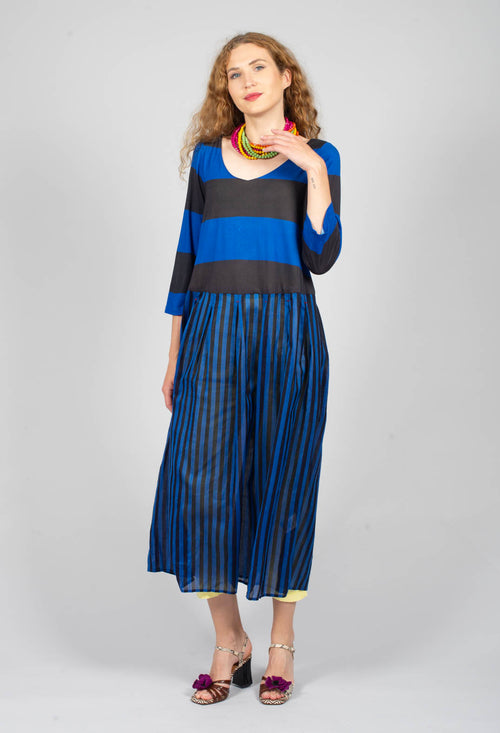 Dress Maxy Vichy Amparo Blue in Blue
