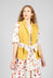 Sleeveless Blazer CC in Sun Yellow