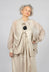 Draped Shirt in Sand Shell
