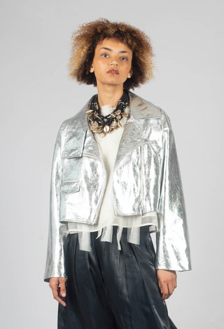 Short Zip Jacket in Chiodo