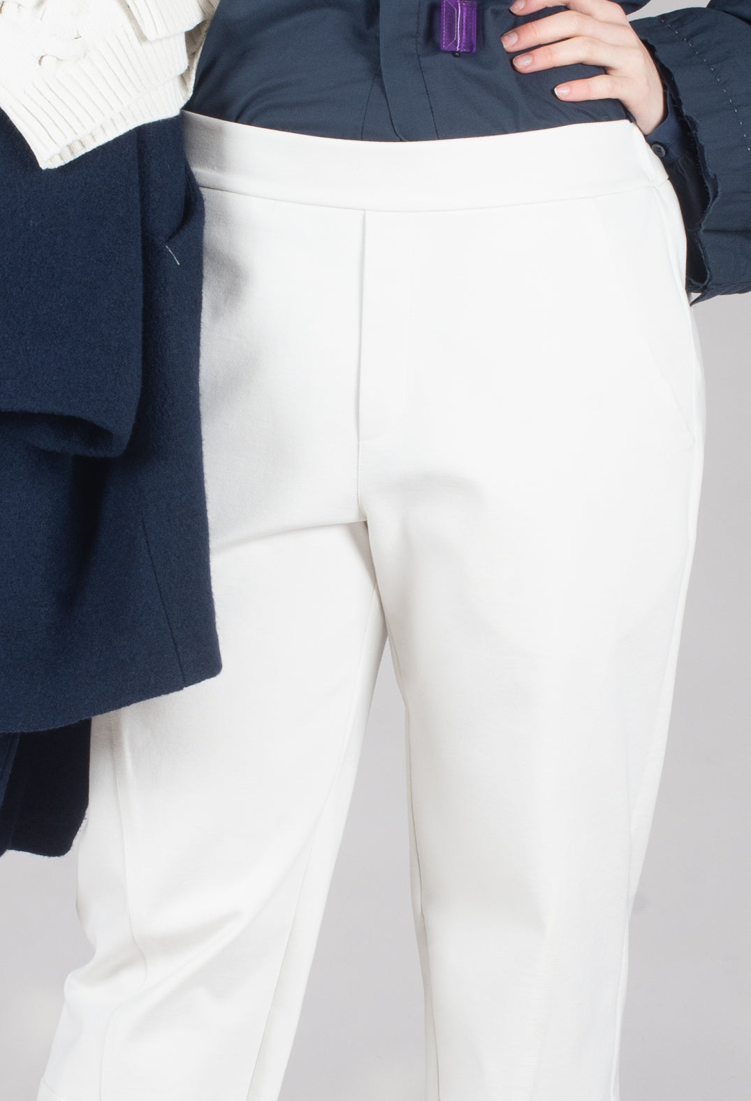 Tailored Trousers in Off White
