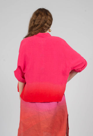 Tege Blouse in Laser Pink