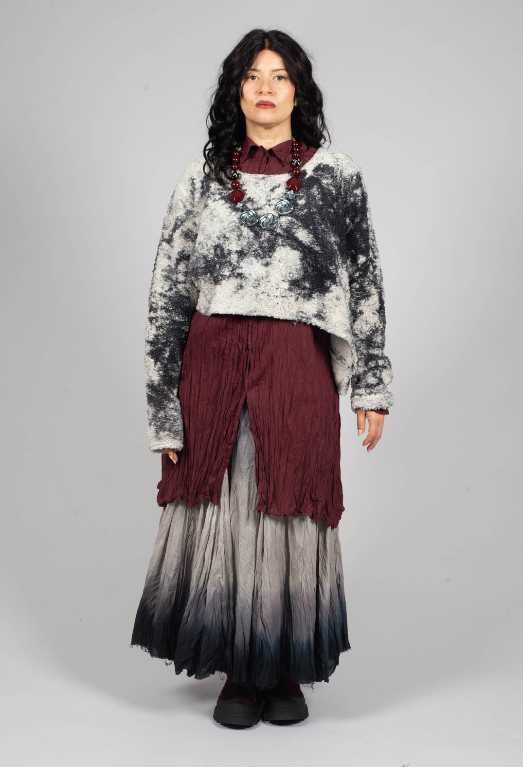 Nochenne Shirt Dress in Hildegard
