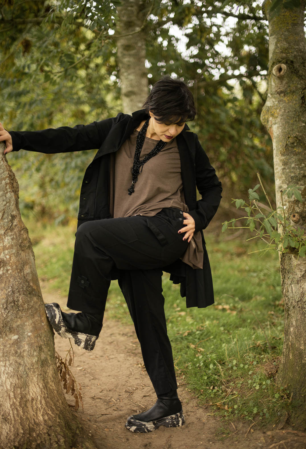 Sideways Trousers in Black