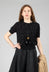 Cropped Jumper in Nero